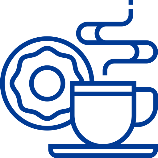 Buffet breakfast included